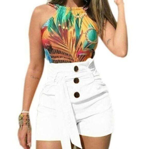 Snapped Styles High Waist Slim Belted Short Bundle - Picture 4 of 5